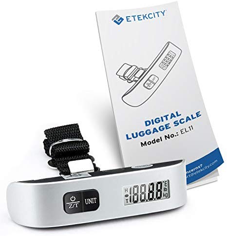 Etekcity Luggage Scale, Digital Portable Handheld Suitcase Weight